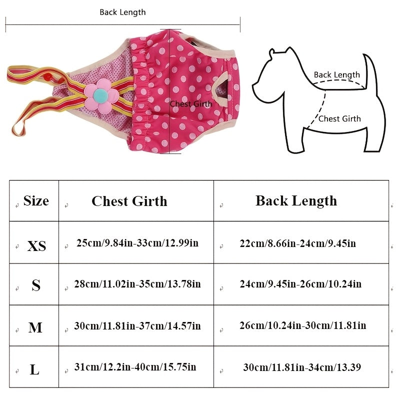 Washable pet hygiene pant for small to medium breed dogs, polyester fabric with adjustable strap, ideal for indoor use. Features playful dog design and does not require batteries.