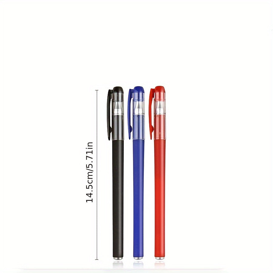 Set of 30 technical gel pens and ballpoint pens, GP380 premium ink roller pens with fine point and screw off cap, ideal for professionals and students.