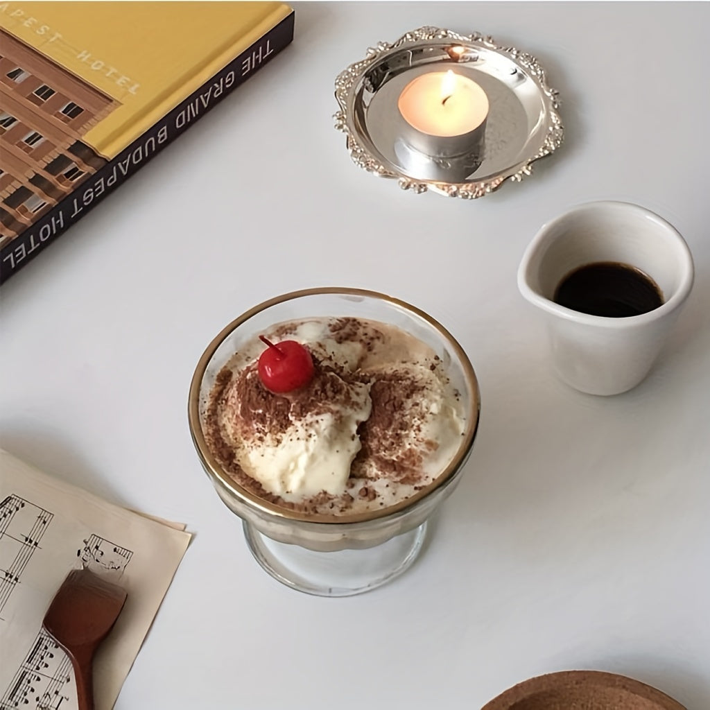 This Retro Carved Metal Small Tray doubles as an Aromatherapy Candle Holder and Jewelry Ornament in a Palace Style Coffee Shop, perfect for using as a Photo Prop or displaying delicate jewelry.