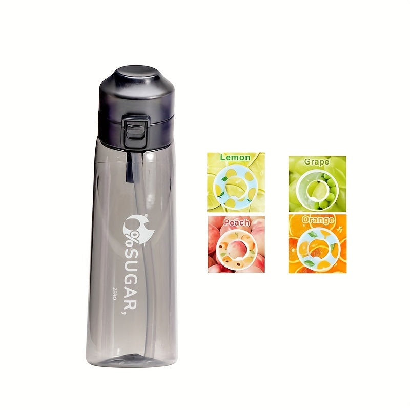 7 Fruit Flavour Pods Starter Set with Drinking Bottles, including Sports Water Bottle and scented flavour pods, a best seller.