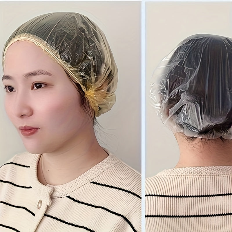 Disposable, sterile hair net hats suitable for various uses such as artistic makeup, microplasty, shower caps, and salon hats.