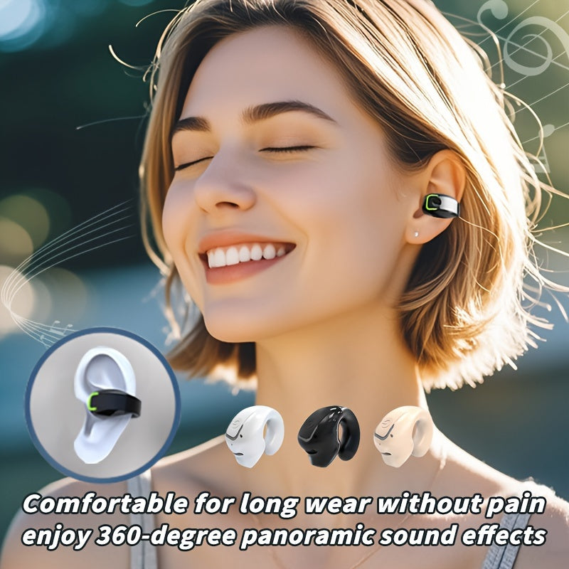 Limited Time Offer on Mini Single-Ear Wireless Headphones: perfect gift for Valentine's Day, Women's Day, Easter, Anniversary, or Birthday. Features 30-hour long battery life and call noise