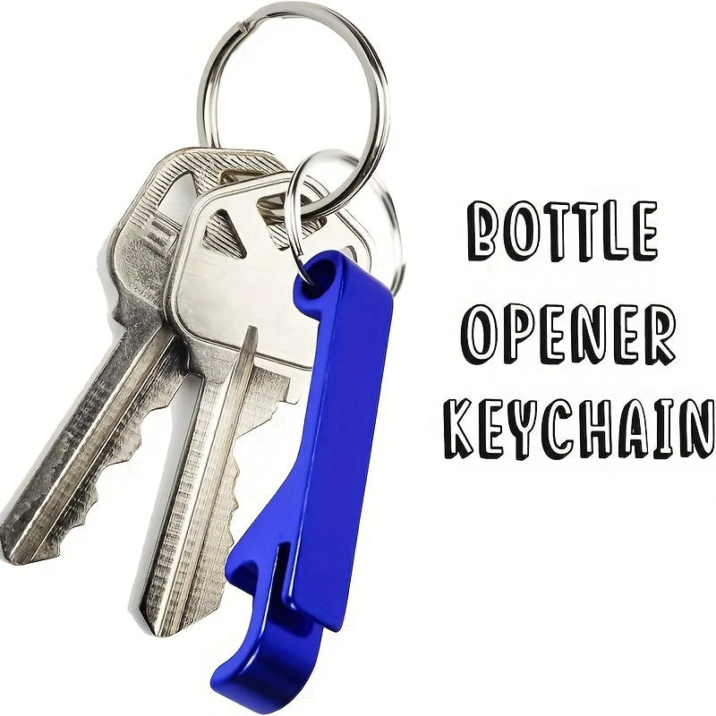 Personalized keychain bottle openers - Set of 36, ideal for gifts, holidays, and promotional events.