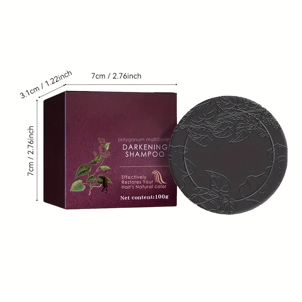 Korean Ginseng Darkening Shampoo: 100g Herbal Hair Care