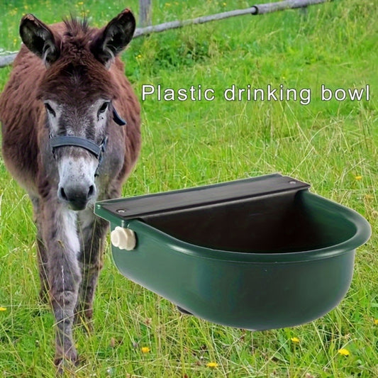 iTechjoy Automatic Livestock Drinking Bowl for various animals, no electricity needed.