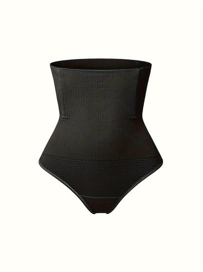 Slimming high-waist thongs for women, ideal for tummy control and shaping.