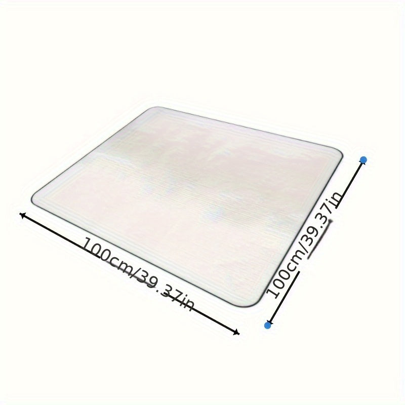 Portable Ultra-Light Aluminum Foil Mat - Waterproof and Moistureproof, Ideal for Outdoor Camping and Picnics