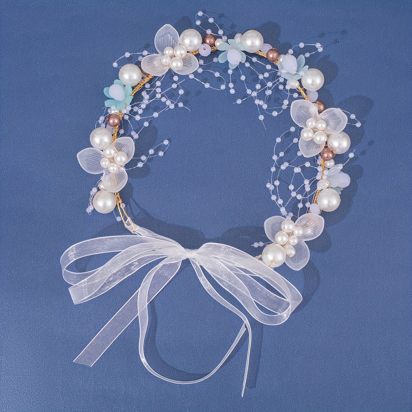 Stylish Angel-Inspired Headband with Faux Pearls - Perfect for Daily Wear and Dressing Up for Parties, Ideal for Women