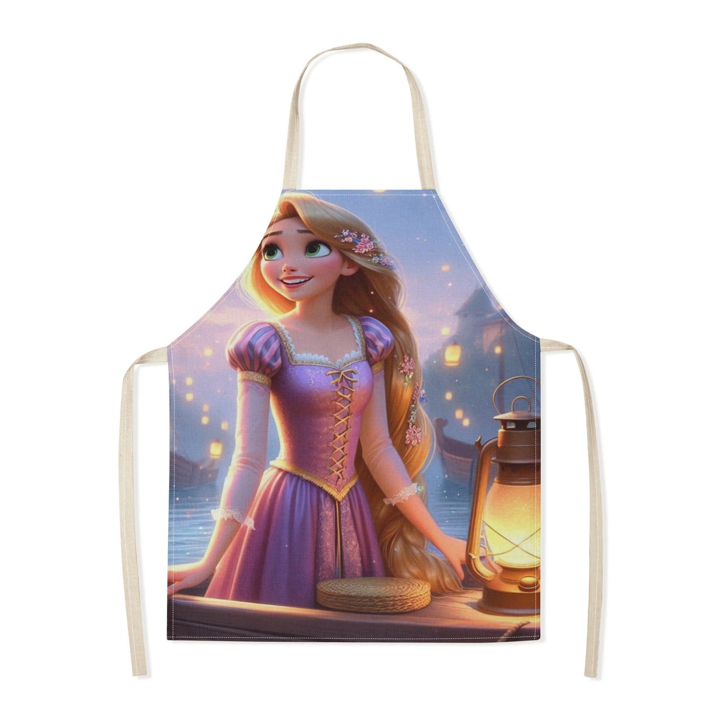 Disney has released a chic waterproof apron adorned with a charming cartoon design of Princess Elsa. This apron is not only beautiful and fashionable but also simple, making it perfect for use in hotels, supermarkets, restaurants, fruit shops, milk tea