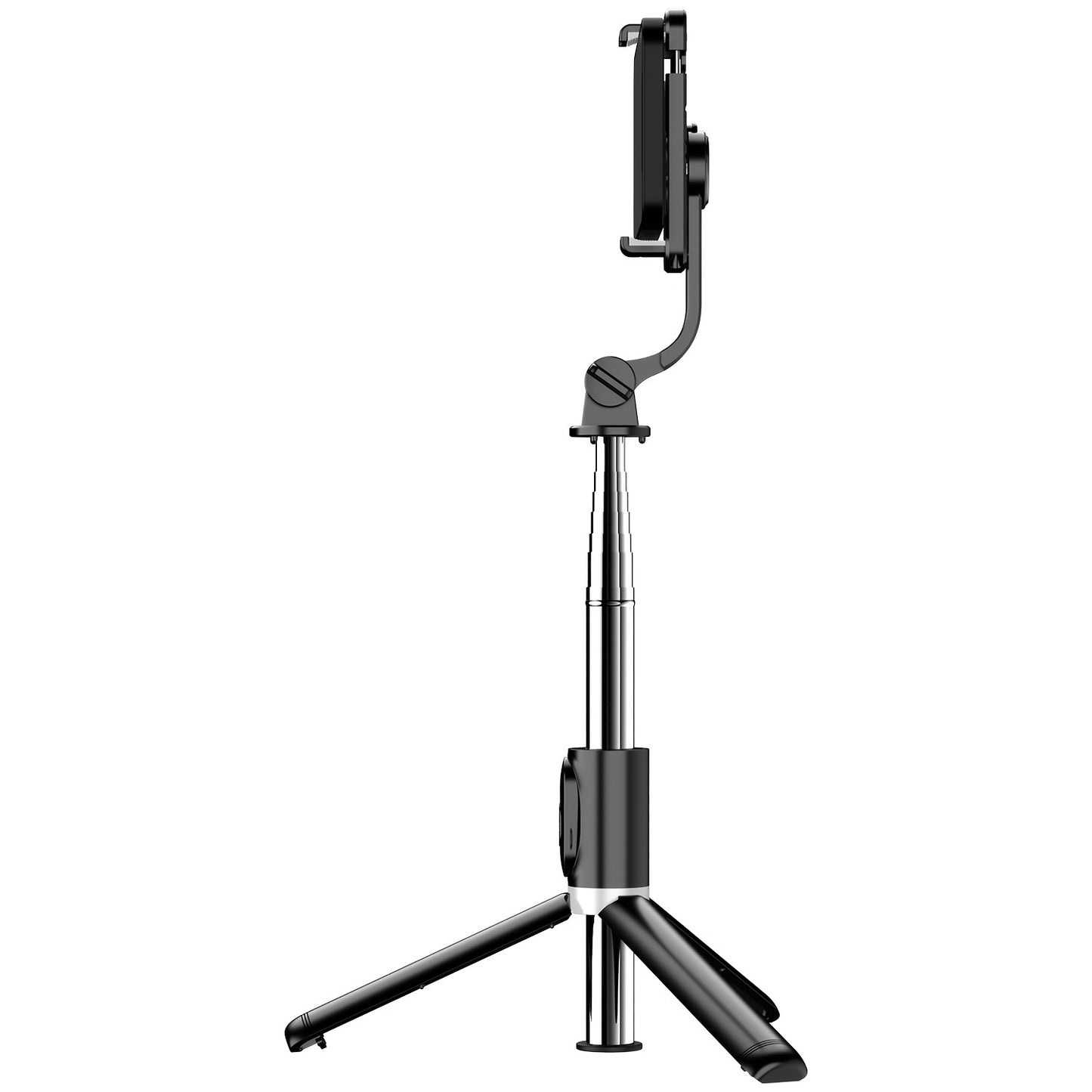 Extendable selfie stick tripod with wireless remote for various smartphones