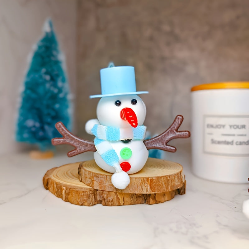 Snowman Handmade Kit Sets available in 11pcs and 33pcs - Ideal for Christmas, New Year, Valentine's Day, decorating, clay decorations, outdoor holiday decor, daily parties, and small gifts.