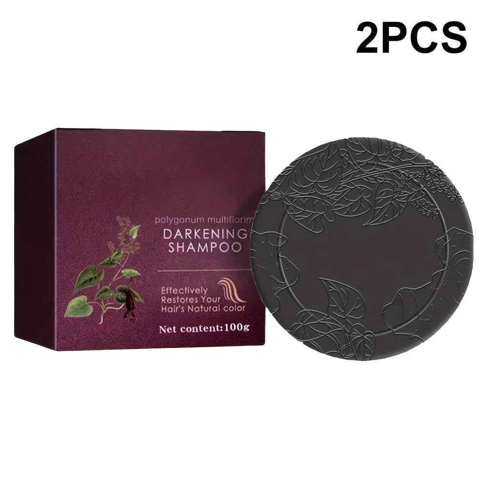 Korean Ginseng Darkening Shampoo: 100g Herbal Hair Care