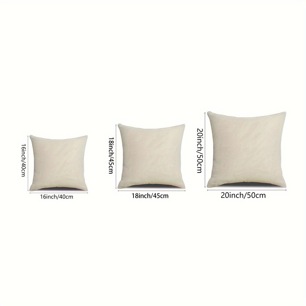 Four rustic linen pillow covers with winter and Christmas designs for home decor.