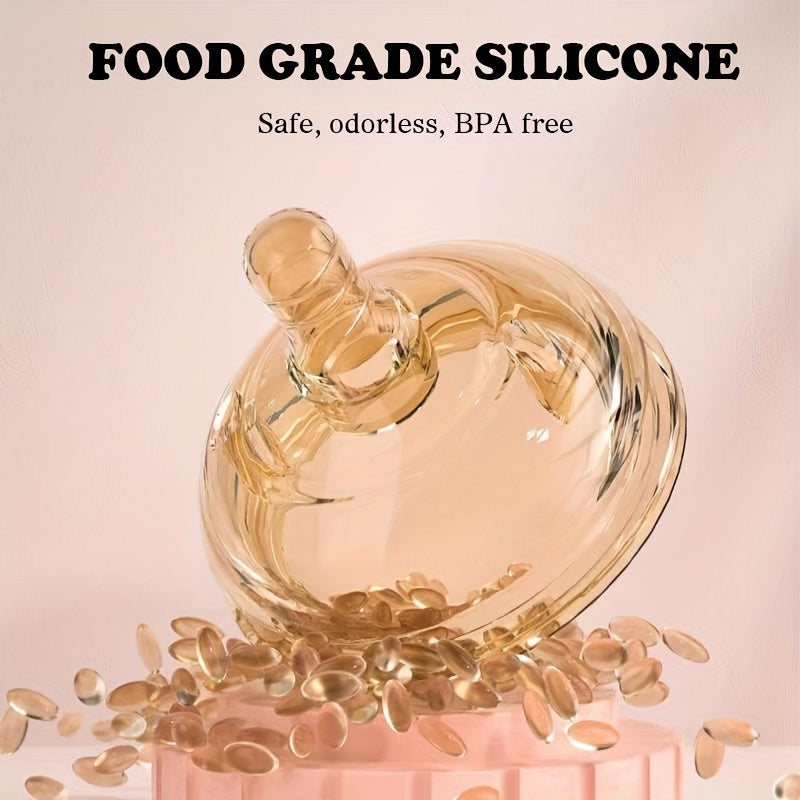 0-36 oylik o'g'il va qizlar uchun Nano silikon tutqichli sut va suv idishlari, 150ml va 240ml o'lchamlari, bisfenol-free, yumshoq va tishlamaga chidamli, tushishdan himoyalangan dizayn - Yosh bolalar uchun mukammal sovg'a