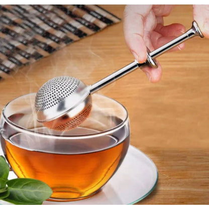 Premium 304 Stainless Steel Tea Ball Infuser crafted for Brewing Tea, Now Ready for Purchase.