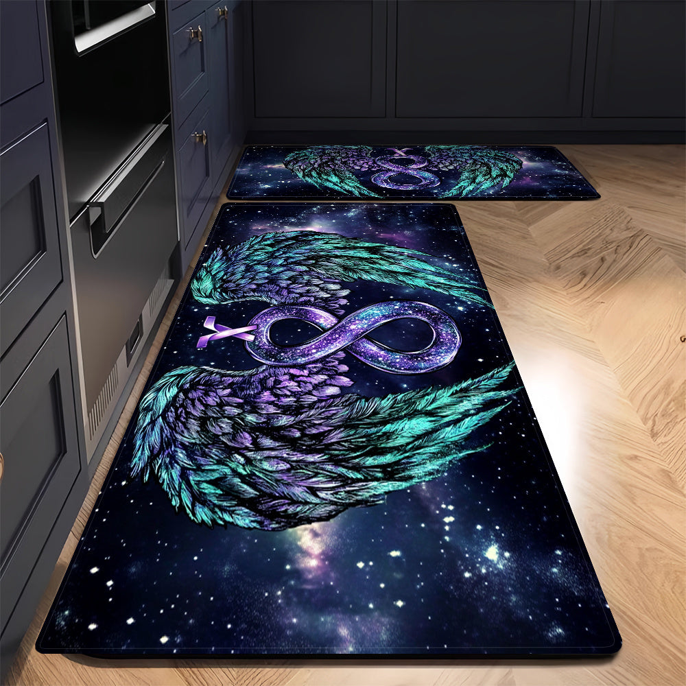 Non-Slip Kitchen Mat with Vibrant Dragon Design - Ideal for Gaming Rooms, Living Rooms, Bedrooms, Bathroom Sinks, Laundry Spaces, and Kitchen Floors. Made of Machine Washable Polyester.