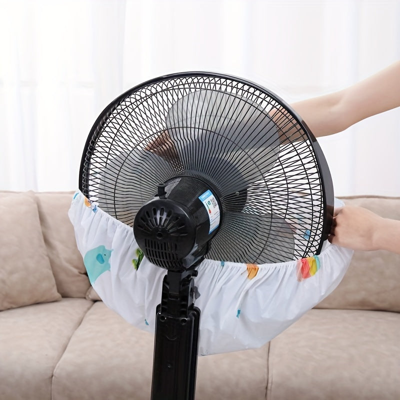 Protect your floor standing fan with a dustproof and waterproof electric fan cover. This all-round protective design requires no batteries.