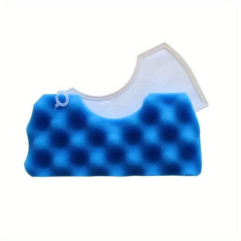 3 pieces of blue sponge HEPA filters designed for Samsung robot vacuum cleaners - these filters are also compatible with the DJ97-01040C, SC43, SC44, SC45, SC47 series, as well as car cleaner accessories.