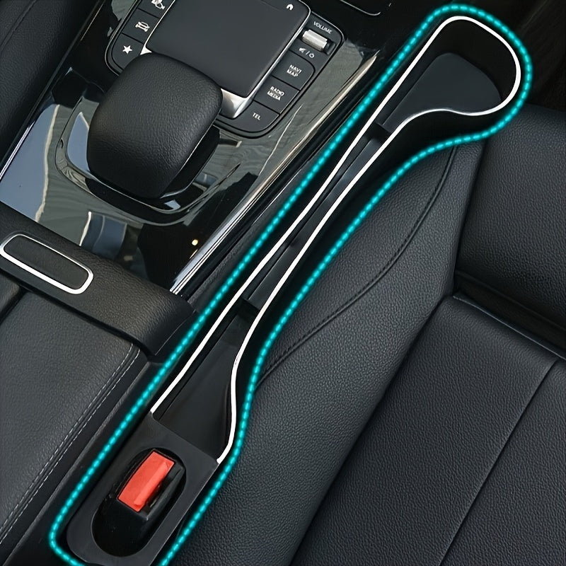 Car front and rear seat gap cup holder set for organizing and storing car accessories to maintain a clean interior.