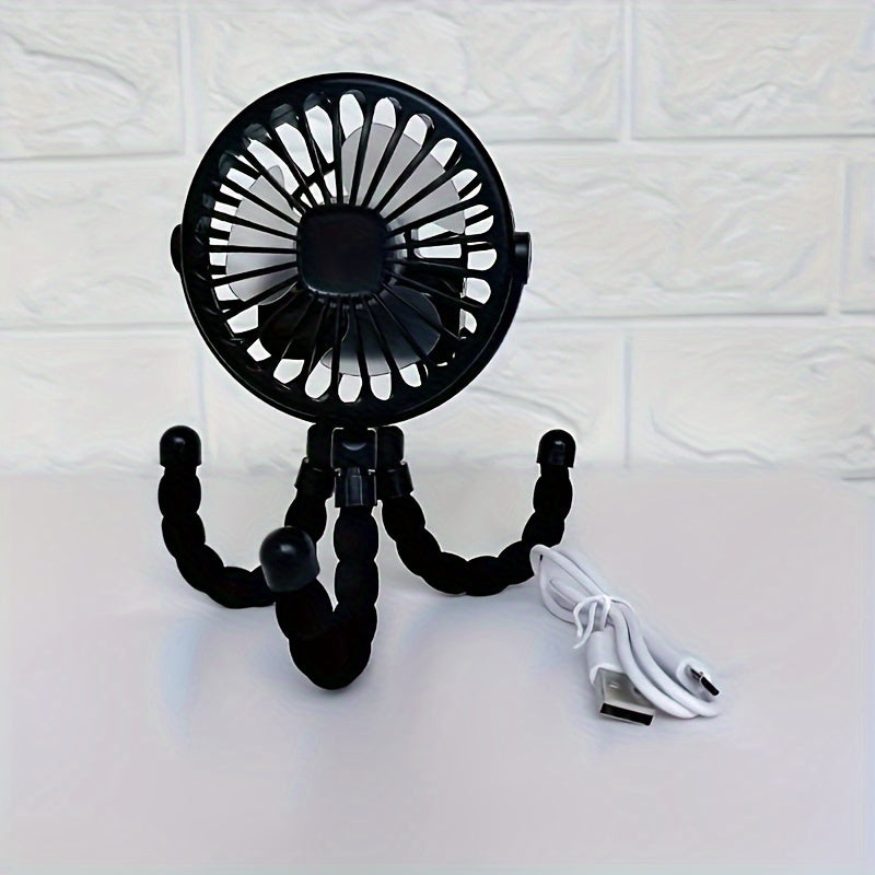 Get your hands on this versatile stroller fan that is bladeless, rechargeable, and handheld. With a compact folding design, this fan is perfect for outdoor use and can also be used as a silent table or desk fan. Its small size makes it convenient to