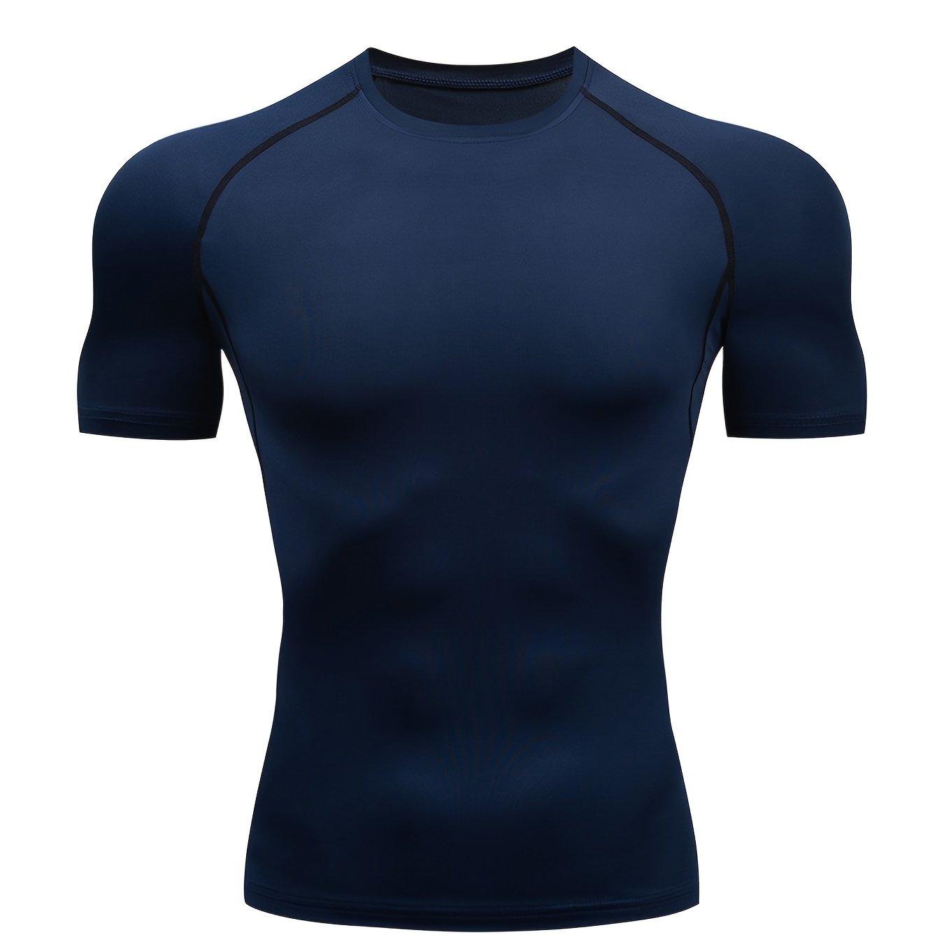 Fast-drying men's top for outdoor training - stretchy and breathable.