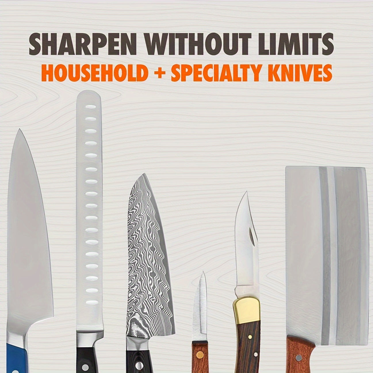 Get your hands on the Rolling Knife Sharpener – the ultimate tool for sharpening kitchen knives! This convenient system provides a 15-degree sharpening angle for precise results. A must-have for any kitchen, this kit includes everything you need to keep