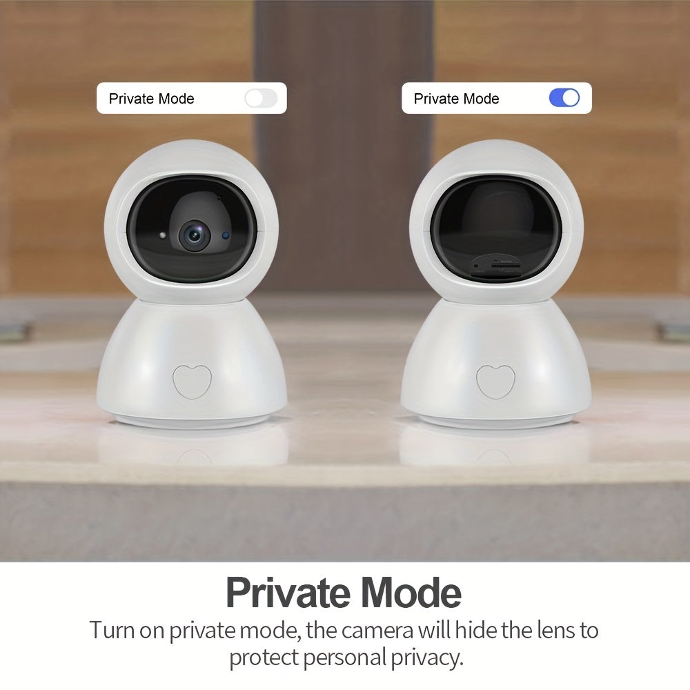 The ST-288-4M-TY smart camera offers high-definition video for remote monitoring on your mobile phone, allowing you to easily call and monitor your child with just one click for added security.