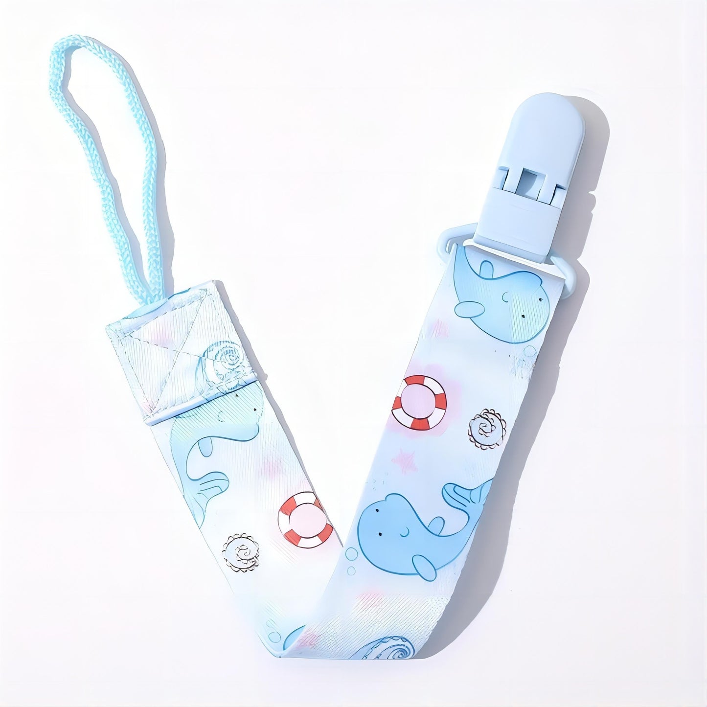 Youngsters Soothing Item Holder Clip by PanLynner - Adorable Cartoon Design, Soft Silicone, Great for Boys & Girls - Perfect Christmas & Halloween Present