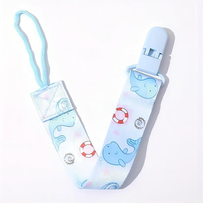 Youngsters Soothing Item Holder Clip by PanLynner - Adorable Cartoon Design, Soft Silicone, Great for Boys & Girls - Perfect Christmas & Halloween Present