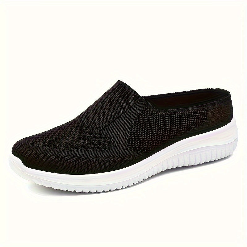 Women's slip-on loafers with soft, breathable fabric and PU sole, perfect for spring and summer. Ideal for casual wear.