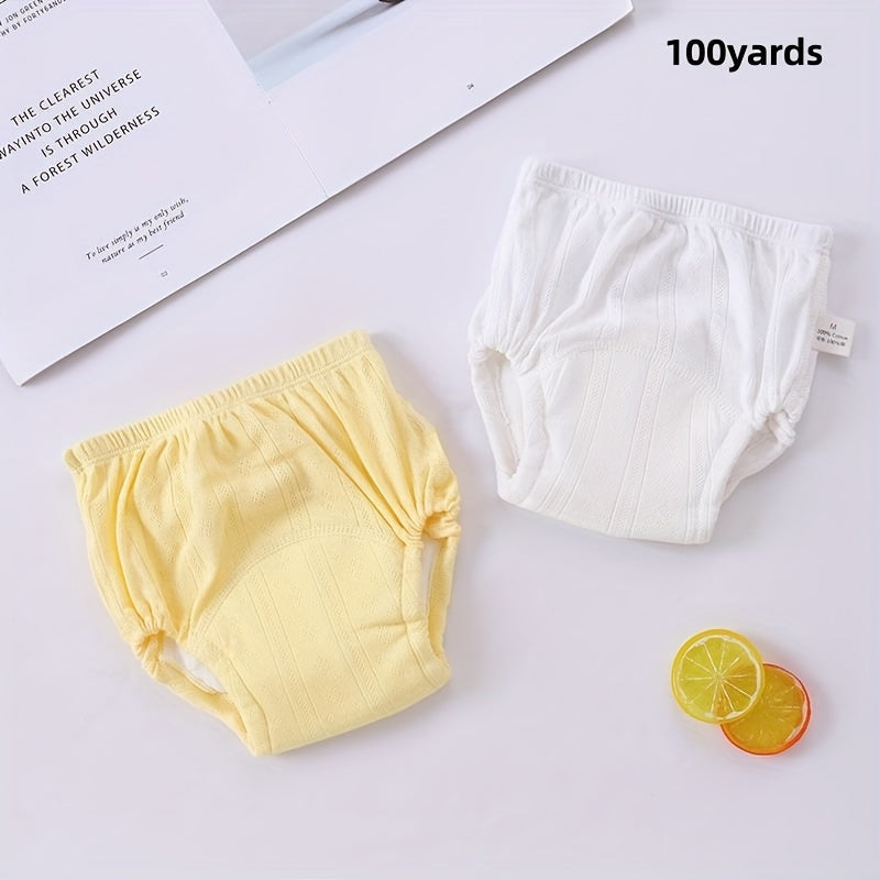 Two Youngsters Training Pants - Leakproof, Reusable Diaper Shorts for Boys & Girls, Summer Lightweight Style, Variety of Colors