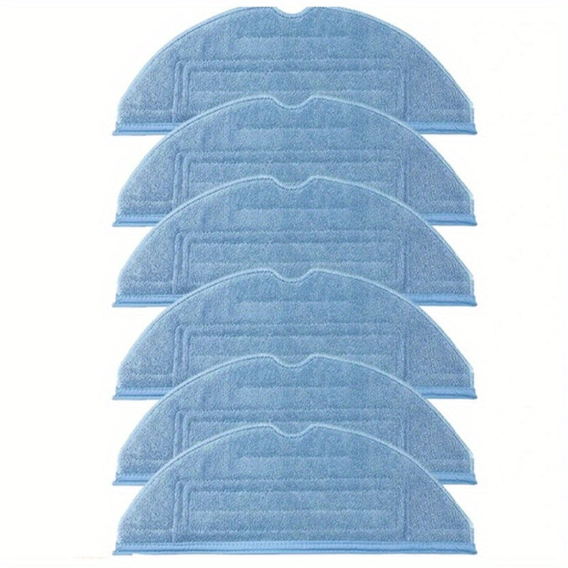 Set of 12 Mop Pads designed for use with Xiaomi Roborock S7 Series - Works with S7, S70, S75, S7 Max, S7 MaxV, T7s Plus | High-Quality Fabric Vacuum Cleaner Attachments