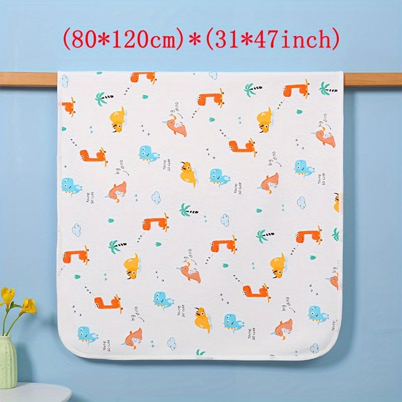 Waterproof Diaper Changing Pad with Cartoon Pattern, Washable Potty Training Mat. Reusable Mattress ideal for Christmas, Halloween, Thanksgiving, New Year's, and Valentine's Day gifts.