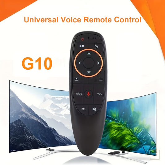 G10 Voice Remote with Air Mouse - for Android TV Box, Computers, Tablets, & Gaming Consoles