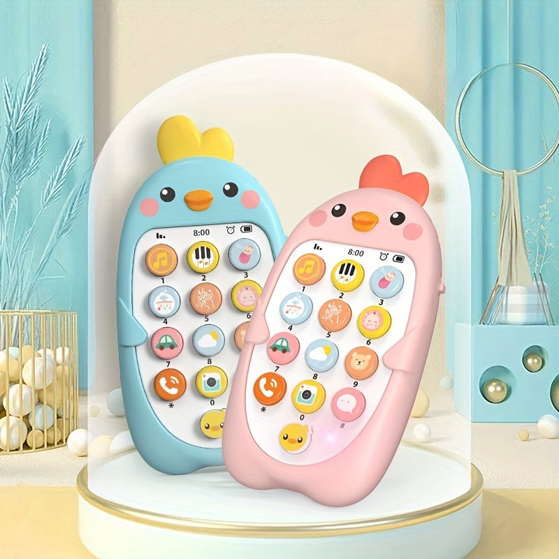 Musical Toy Phone with Lights - Battery not included with shipment