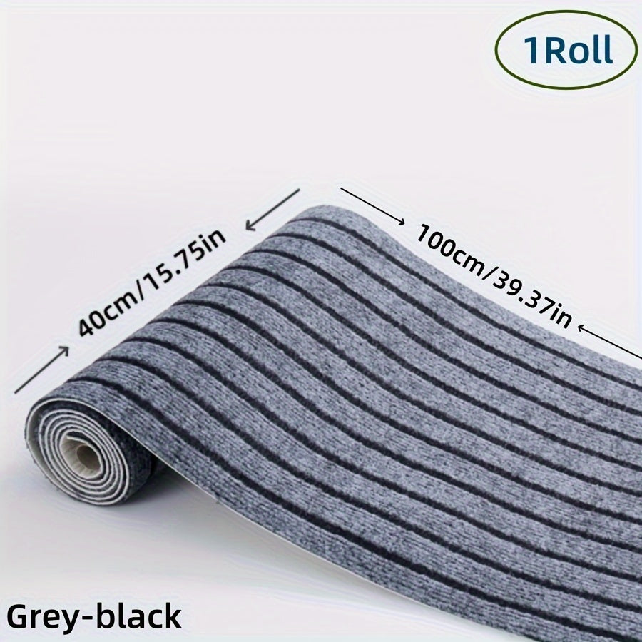 Self-Adhesive Carpet Rolls: Available in 5 sizes for DIY use in homes, commercial spaces, bathrooms, doors, stairs, and for pets - 5mm thickness.