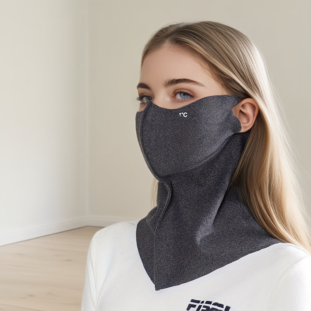 Stay warm and protected this winter with our Windproof Winter Sports Face Mask. With ear loops for a secure fit, this mask is perfect for skiing and cycling. Stay cozy and breathable all day long. Easy to clean, simply toss in the washing machine after