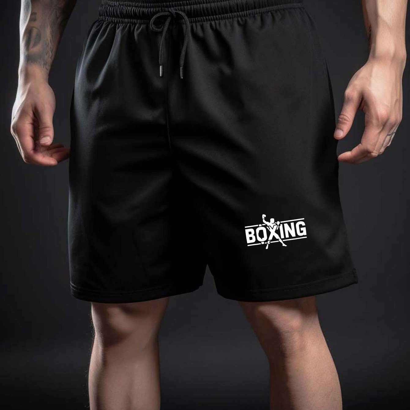 Boxing shorts for big and tall and plus size athletes.