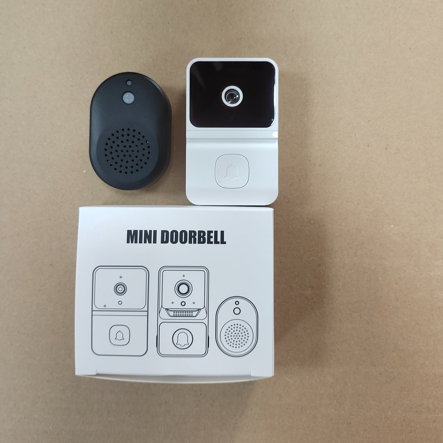 Wireless Smart Visual Doorbell with Long Standby and APP Remote Intercom