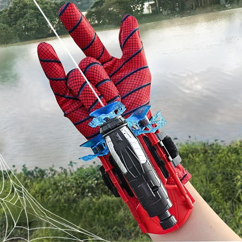 A Spider Shooting Toy Set with Hero Wrist Launcher is a fun novelty toy for kids, perfect for parties and gatherings, making it an ideal gift.