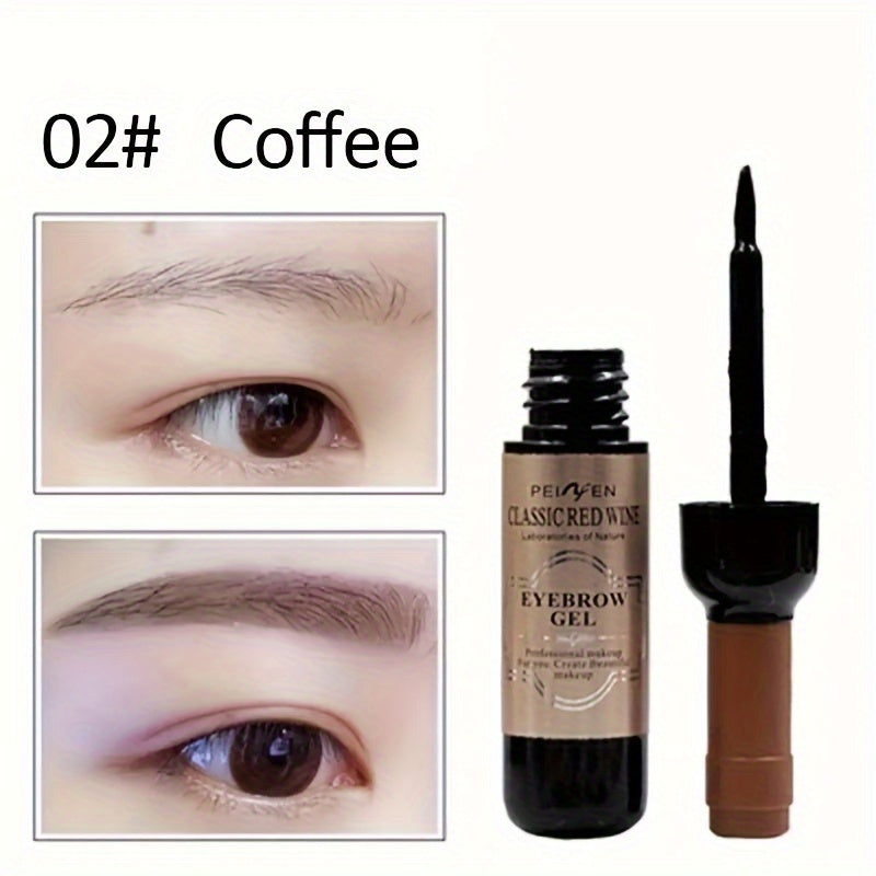 Tinted eyebrow gel for long-lasting, waterproof, easy application, and perfectly defined brows - 1 bottle.