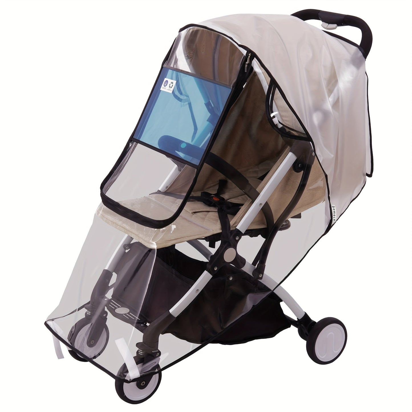 Protect your little one from the elements with the Stroller Rain Cover - a universal stroller accessory that shields your child from wind, rain, snow, and dust during travel. The waterproof and windproof design ensures your little one stays dry and cozy