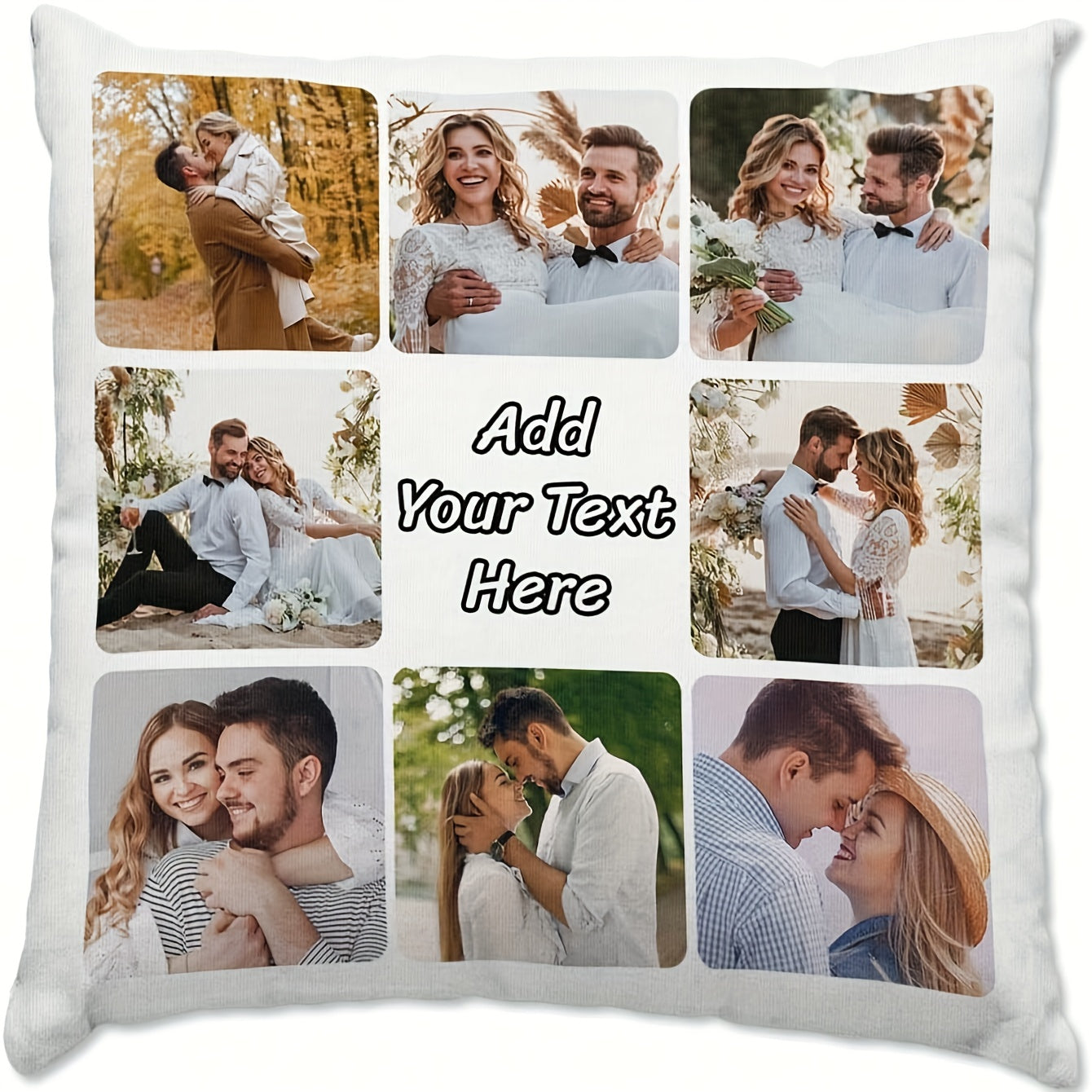 Give a thoughtful gift with our Custom Photo Pillowcase! This soft, personalized single-sided print is perfect for Mother's Day and other occasions. It's an ideal gift for family, friends, loved ones, boyfriends, girlfriends, dads, moms, and even pets.