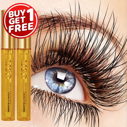 Get 2 for the price of 1 on our nourishing eyelash serum with natural ingredients for slender and curling eyelashes.