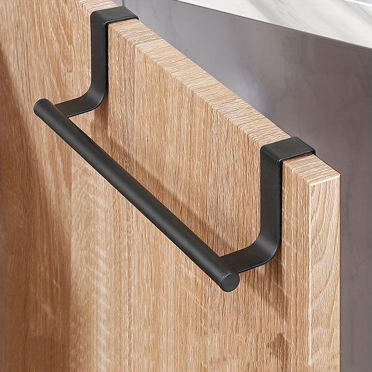 Upgrade your kitchen and bathroom with this sleek Modern Stainless Steel Towel Hook! The rust-resistant, multifunctional design is perfect for holding towels in both rooms. Easy to install without punching holes in your walls, this hook is a stylish and