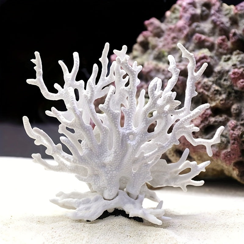 Imitation coral decoration for aquariums and living rooms.