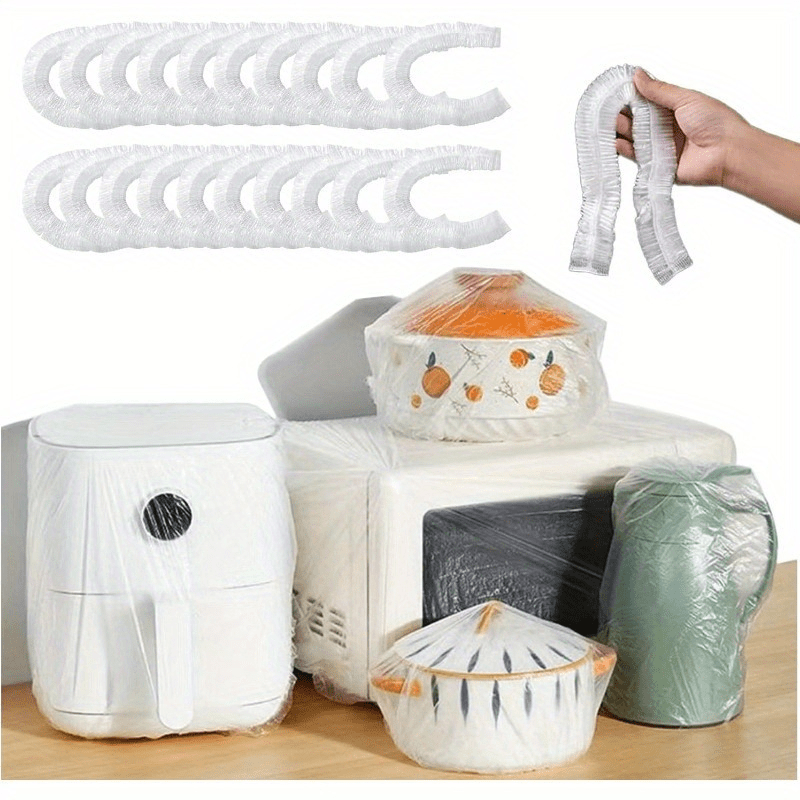 This collection includes plastic packaging covers that are universal protective covers, dust-proof and wipeable, as well as fully waterproof. They are ultra-thick kitchen covers designed for office isolation, offering oil-proof and cockroach-proof