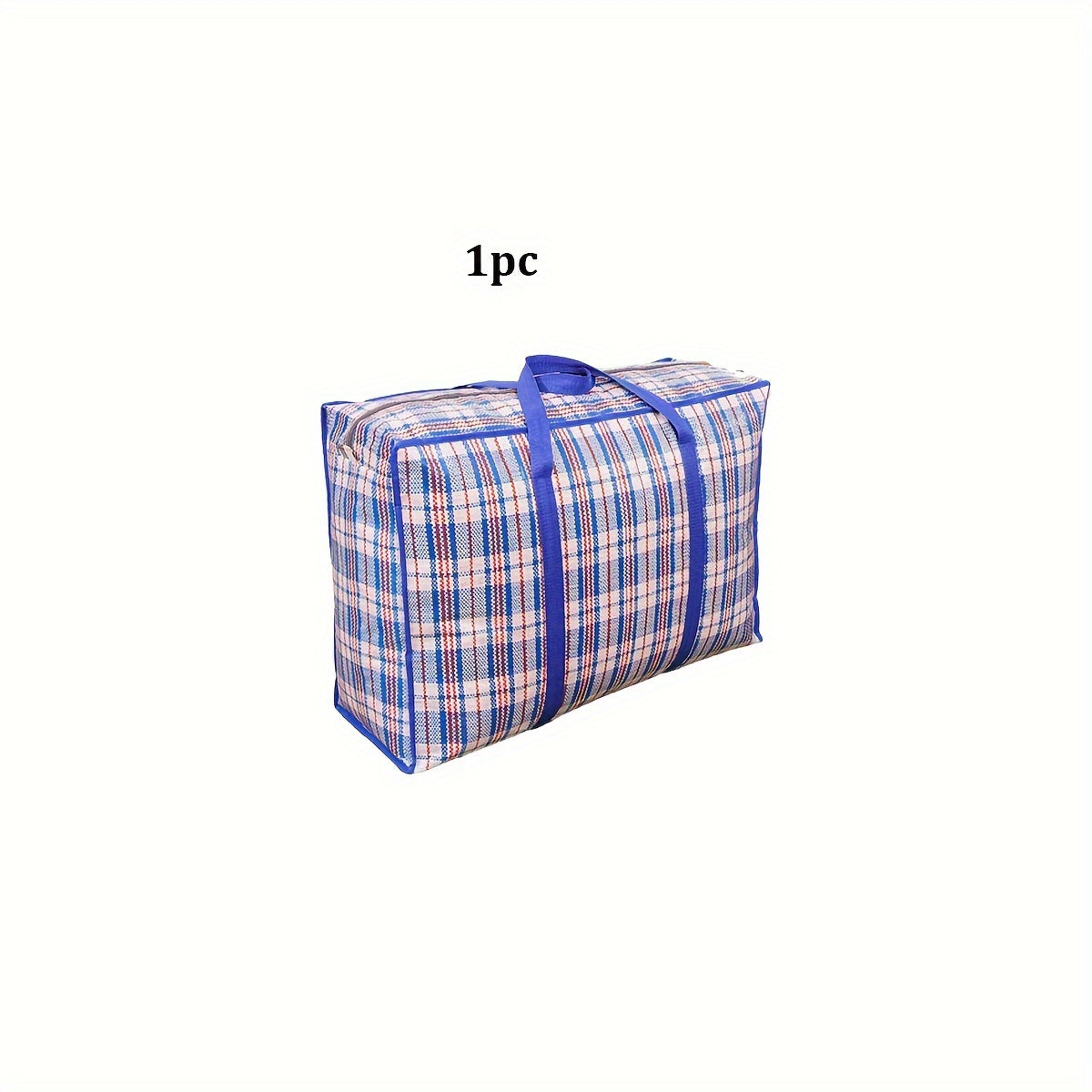 Foldable Storage Bags with Handles - Available in Sets of 1/2/3/4, Perfect for Organizing Quilts & Clothes during Seasonal Changes, Travel, and Moving