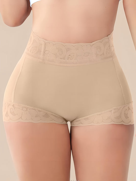 Dantel Qirralar Butt Lift Panties, Qulay va Havo O'tkazuvchi Ayollar Ichki Kiymishi