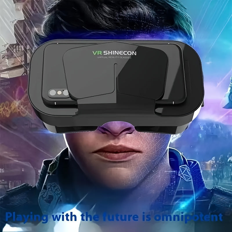 VR glasses for smartphones with adjustable lens for 3D games and movies, compatible with iPhone/Android phones (12.7-17.78 cm), suitable for men and women as gifts.